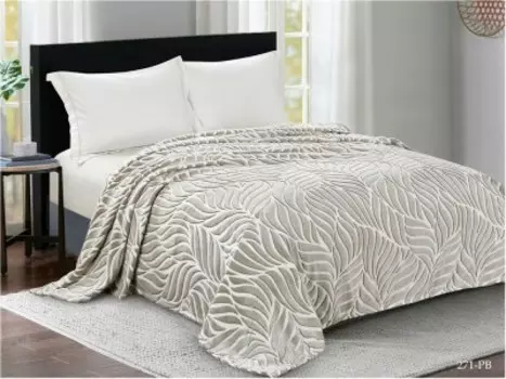 Плед клео 180*200 см бамбук микрофибра 180/271-pb