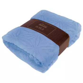 Плед микрофибра хризантема лаванда 180*200