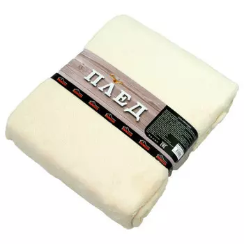 Плед микрофибра Plain 00200*220 кремовый