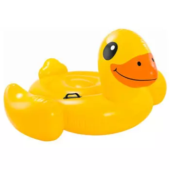 Плот надувной интекс утенок 147*147*81см от 3-х лет 1/4 57556