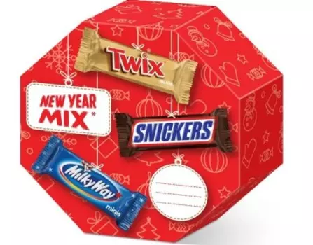 Подарочный набор кондитерских изделий микс 81 г марс