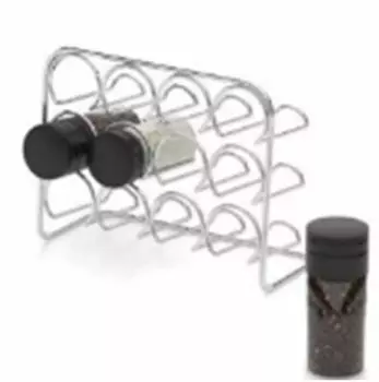 Подставка для банок для специй 33*23*25 см текнотель хромированная сталь mg027