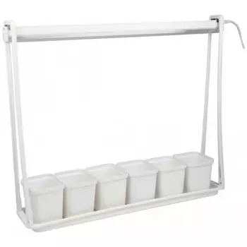 Подставка для светильника пластиковая Uniel ULI-p 57см+6 кашпо мраморная