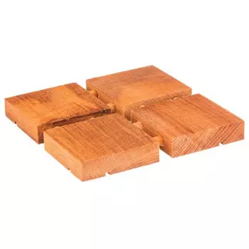 Подставка п/горяее 16*16*1.8 см агнесс квадратики 430-141