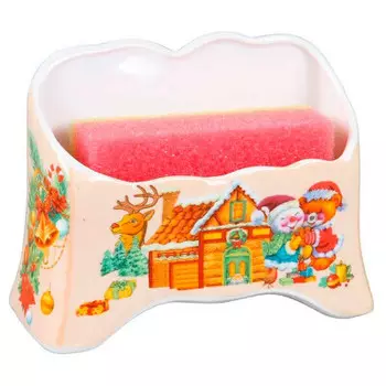 Подставка п/губку 12, 5*5*9.5 см росенберг керамика r-380192