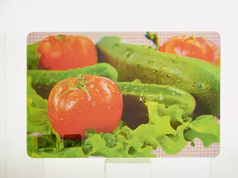 Подставка под горячее 16см овощи керамика yx220-9