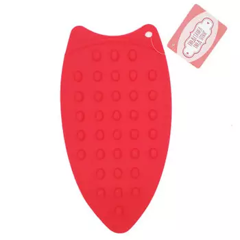 Подставка п/утюг 26, 5*14*0.7 см Unigood силиконовая красная dh-sn134
