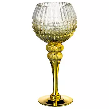 Подсвечник 10*30 см лефард стекло 185-314