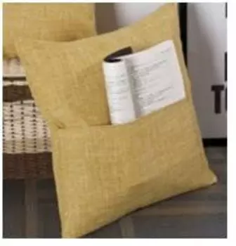 Подушка декоративная Save&amp;Soft 45*45 см желтый