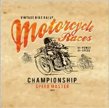 Подушка интерьерная мотоцикл вид 2