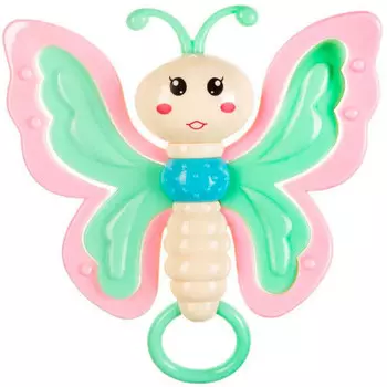 Погремушка бондибон бабочка крылья пастель вв3373