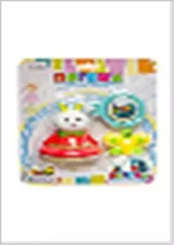 Погремушка бондибон потеша колокольчик зайчик н94076