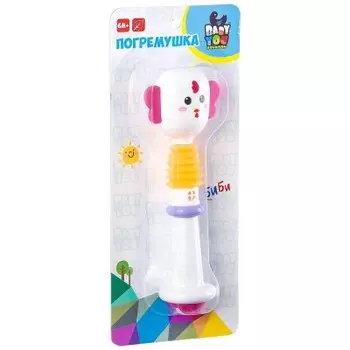 Погремушка бондибон птичка белый 22.5 х16.5 см вв2329