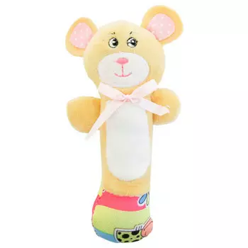 Погремушка мягкая фрог и крос медвежонок кензи fa024