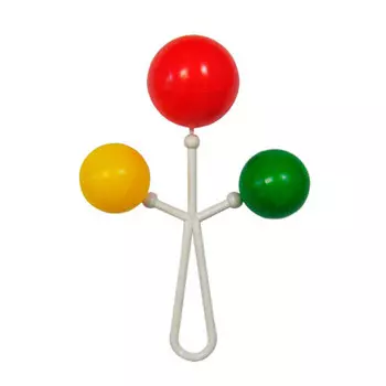 Погремушка пластмастер павлинчик 11089