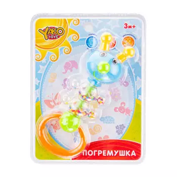 Погремушка яко на блистере 16, 5*21, 5*6 см 6608-9