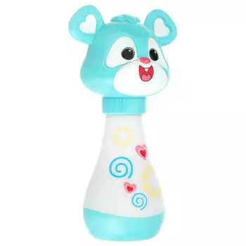 Погремушка с+с тойс мышка свет/звук 200505932