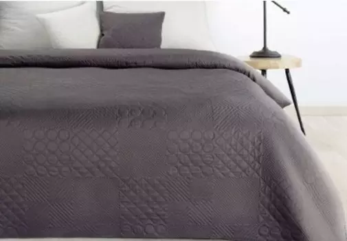 Покрывало Save&amp;Soft 200*220 см темно-серый