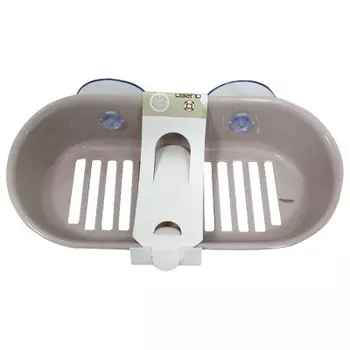 Полка 23*10, 5*5 см Absolut Home присоски розовый 1553