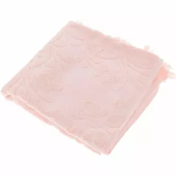 Полотенце ария 30*50 см изабель софт бахрома пудра