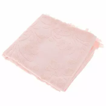 Полотенце ария 50*90 см изабель софт бахрома пудра