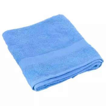 Полотенце ария 70*140 см миранда однотонное голубой