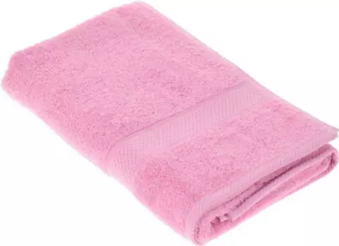 Полотенце ария 70*140 см миранда однотонное розовый