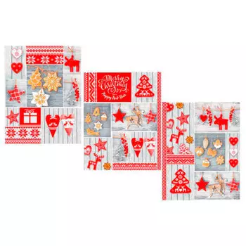 Полотенце из рогожки без хангера чудеса 35*60