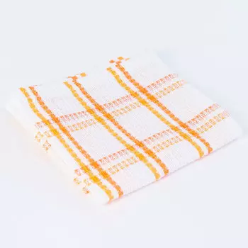 Полотенце кухонное 30*30см Пальмира желтое 6128977