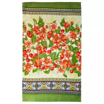 Полотенце кухонное Belezza 35*62см вишня 6120885