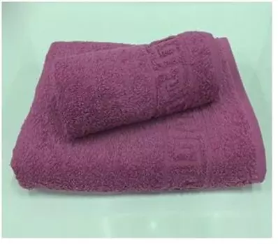 Полотенце махровое 100 х150 сочно лиловая