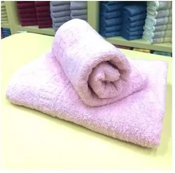 Полотенце махровое 50 х90 розовый первоцвет