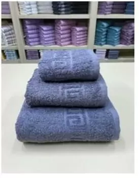 Полотенце махровое 50 х90 стальной серый