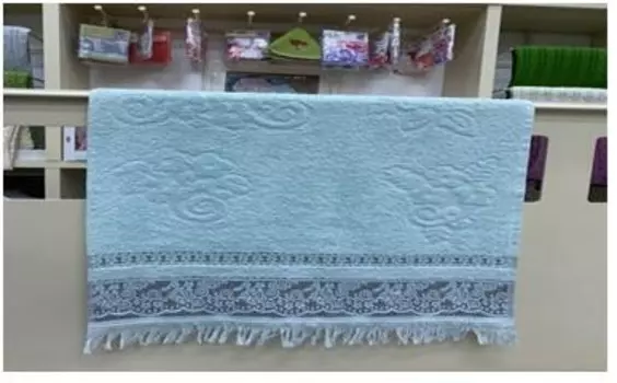 Полотенце махровое 50 x90 биатрис ментол