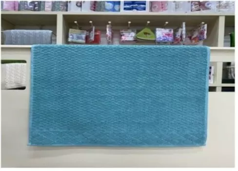 Полотенце махровое 50 x90 лоренцо зеленый