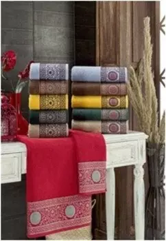 Полотенце махровое 50x90 см греческий