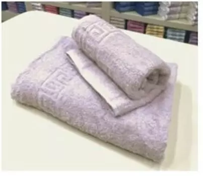 Полотенце махровое 70 х140 песчано-бежевый