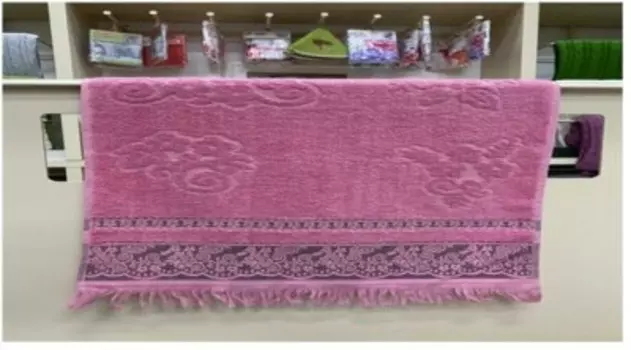 Полотенце махровое 70 x140 биатрис сухая роза