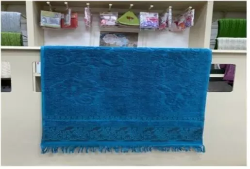 Полотенце махровое 70 x140 биатрис зеленый