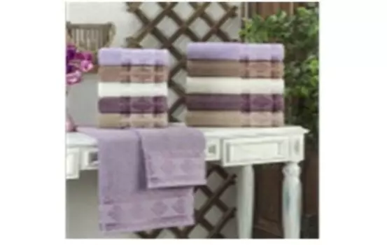 Полотенце махровое 70x140 см дамаск