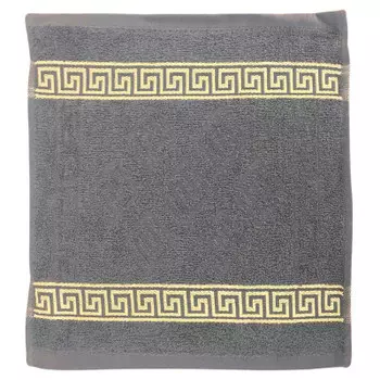 Полотенце махровое грета 30*30 см серый