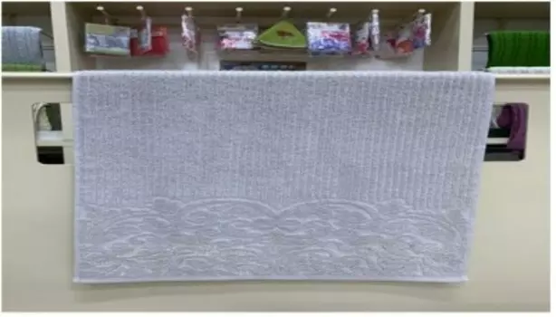 Полотенце махровое кассандра 50 х90 серый