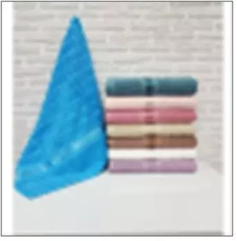 Полотенце махровое нуша элегант 90*150 см зеленый