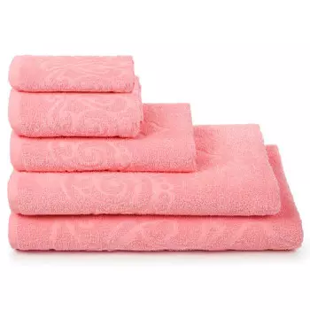 Полотенце махровое романс 40*60 розовый