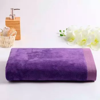 Полотенце майами 086 100*150 фиолетовый