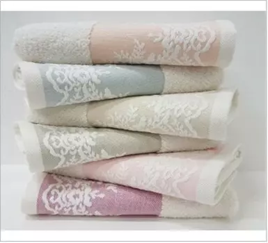 Полотенце нуша махровое жаккард афродита 50*90 p453