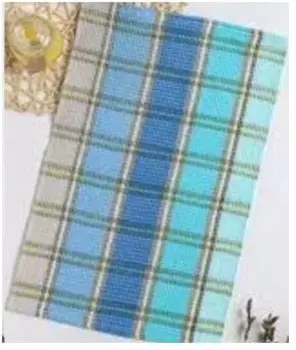 Полотенце радуга 001 40*60 синяя цветовая гамма