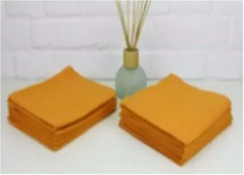 Полотенце сальвадор вафельное 35*60 оранжнвый