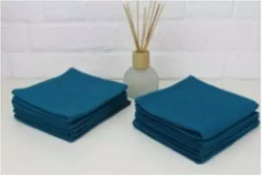 Полотенце сальвадор вафельное 35*60 синий