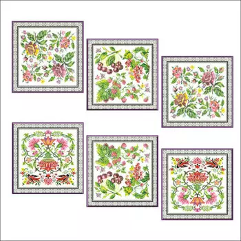 Полотенце-салфетка мультидом 44*45см вышивка крестиком тп71-101